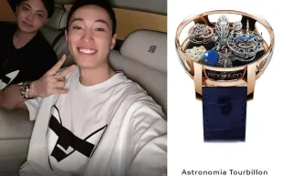 شاهد.. 5 ساعات نادرة من جاكوب آند كو في حوزة كريس وانغ