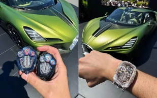 ساعة Jacob & Co Bugatti.. تحفة فاخرة بإلهام السيارات الفائقة وسعر أسطوري