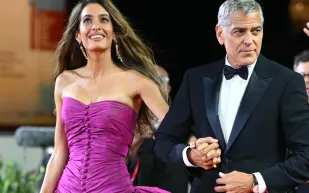 ساعة Omega ترافق جورج وأمل كلوني في مهرجان البندقية السينمائي 