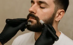 هل يساعد الوخز بالإبر الدقيقة على تكثيف اللحية؟ إليك الطريقة الصحيحة لاستخدامه