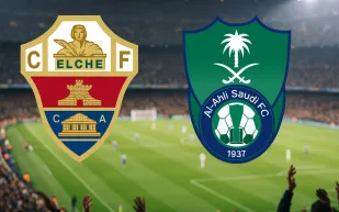 الأهلي السعودي يواجه إلتشي الإسباني في اختبار ودي قوي.. الموعد والقناة الناقلة