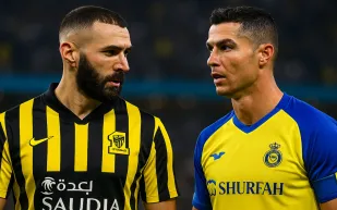 قمة النصر والاتحاد تشتعل.. رونالدو وبنزيمة في مواجهة مرتقبة (فيديو)