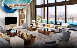 شاهد.. جولة داخل أغلى جناح فندقي في العالم