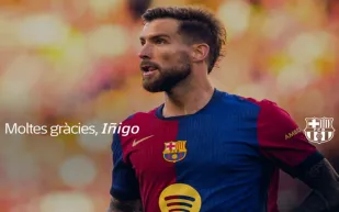 رسميًا.. برشلونة يودع إنييغو مارتينيز قبل انتقاله إلى النصر السعودي