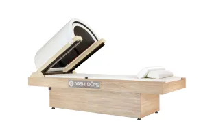 الساونا اليابانية Iyashi Dome تحرق 600 سعرة في نصف ساعة (فيديو)