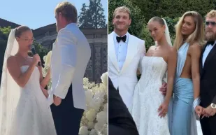 لوغان بول يتزوج نينا أغدال في حفل فاخر بإيطاليا (صور) 