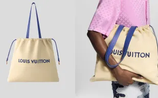 Dust Bag Tote.. لمسة جديدة من إبداع Louis Vuitton