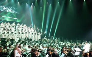 الأوركسترا السعودية توثق لحظاتها الخالدة في قصر فيرساي  (فيديو)