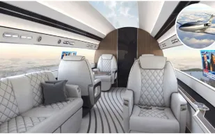 طائرة Phantom 3500: ثورة جديدة في عالم الطيران الخاص بدون نوافذ