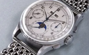 ساعة باتيك فيليب 1518 نادرة قد تحطم أرقامًا قياسية