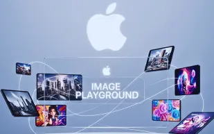 آبل تطور تطبيق إيميج بلايجرواند لتجربة توليد الصور بجودة فائقة