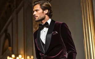 المخمل سلطان الأناقة الرجاليّة: إطلالات رسمية بلمسة ملكية