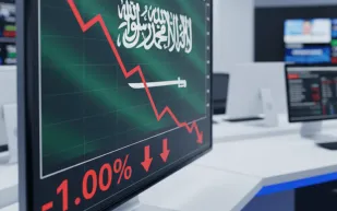 سوق الأسهم السعودية يتراجع 1% بتداولات 15 مليارًا 