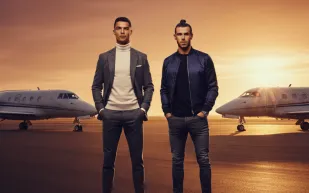 من بيل إلى رونالدو.. قائمة الطائرات الخاصة لأساطير كرة القدم 