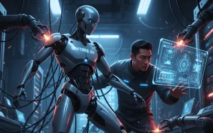 مهندس صيني يختبر الروبوت البشري Unitree G1 بطريقة مثيرة للجدل (فيديو)