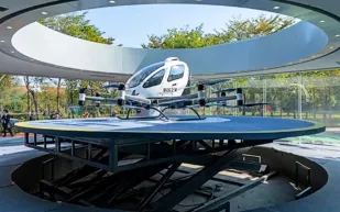 EHang VT35.. طائرة كهربائية ذاتية القيادة تعيد رسم مستقبل النقل الجوي