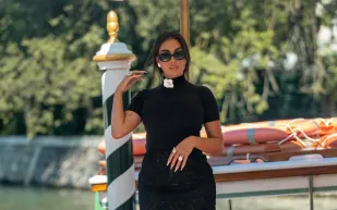 أناقة جورجينا رودريغيز تسرق أضواء مهرجان فينيسيا السينمائي