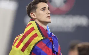  غافي يبعث برسالة شكر من المستشفى.. وهذه مدة غيابه عن الملاعب (صور)