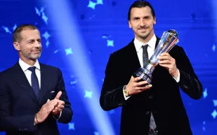 زلاتان وإلكسندر سيفرين يتألقان بساعات فاخرة في قرعة دوري أبطال أوروبا  (صور)