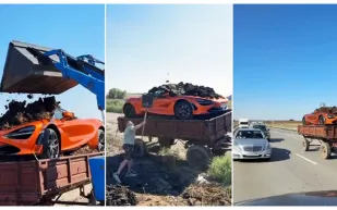  مغامر روسي يحوّل ماكلارين 720S إلى "خلاط إسمنت" لجذب متابعيه!