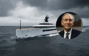 هوارد شولتز يبحر بيخت Pi الفاخر بقيمة 300 مليون دولار