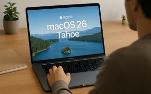 Apple تطلق macOS 26 Tahoe بميزات تصميم وذكاء بحثي