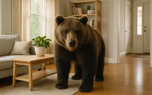 لحظات لا تُنسى: مراهقة تنجو من مواجهة دب داخل منزلها بأعجوبة (فيديو)
