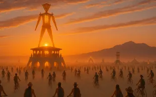 جريمة قتل تهز مهرجان بيرننج مان في نيفادا