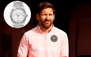 Land-Dweller 40.. ساعة رولكس جديدة تزيّن معصم ميسي