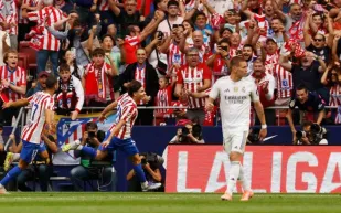 أتلتيكو يقسو على ريال مدريد بخماسية تاريخية (فيديو)