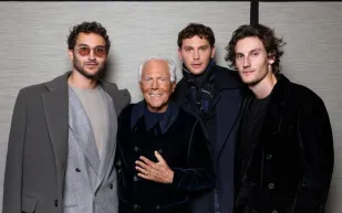 جورجيو أرماني يرسم ملامح مستقبل داره بهدوء