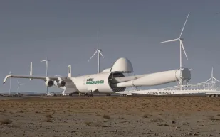 معرض باريس يكشف عن نموذج أولي لأضخم طائرة شحن بالعالم