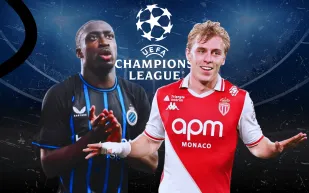 غيابات بارزة تضرب تشكيلة كلوب بروج وموناكو قبل المواجهة