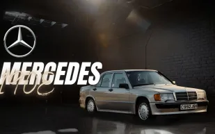 سيارة أييرتون سينا مرسيدس 190E التاريخية تُعرض للبيع للمرة الأولى منذ عقود