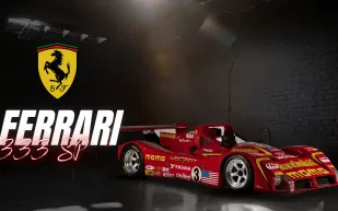 أسطورة السباقات Ferrari 333 SP تعود للمزادات مقابل 6.5 مليون دولار