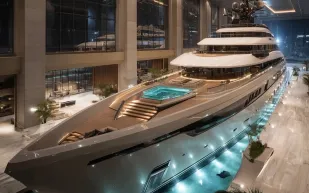 الكشف عن Titan’s Court: يخت بقيمة 1.2 مليار دولار يعيد تعريف الفخامة (صور)