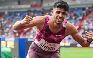 شاهد.. جمال سجاتي يهدي العرب خامس ميدالية في بطولة العالم