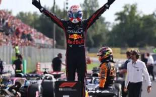 فرستابن يحسم سباق إيطاليا ويقترب من القمة