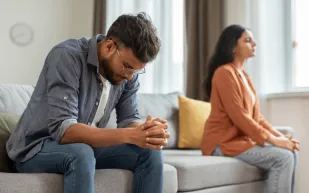 دراسة: الأزواج أكثر عرضة لمشاركة نفس الاضطرابات النفسية