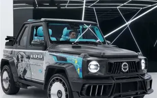 مرسيدس تتحول لتحفة فنية استثنائية بلمسات Alec Monopoly (فيديو)