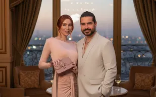  احتفال ناصيف زيتون بعيد ميلاد دانييلا رحمة .. صور رومانسية تكشف حملها الأول!