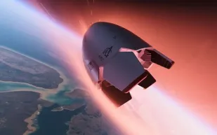 مركبة فضائية توصل شحنات من المدار إلى الأرض في أقل من ساعة