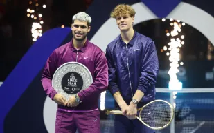 بحضور تركي آل الشيخ.. سينر يحافظ على لقبه ويتوَّج ببطولة "2025 Six Kings Slam" 