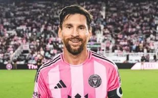 ميسي يحطم الرقم القياسي لأسرع 100 إسهام تهديفي في الدوري الأمريكي