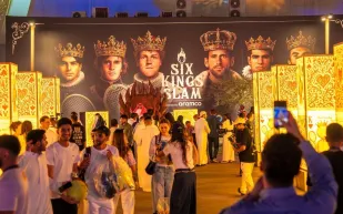 Six Kings Slam يشهد حضورًا جماهيريًا كبيرًا في اليوم الأول من المنافسات (صور)