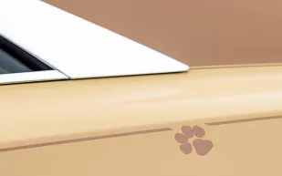 رجل يخلّد ذكرى كلبه داخل مقصورة رولز-رويس سبيكتر