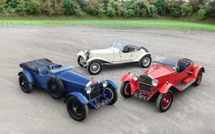 بعد 60 عامًا من الملكية المستمرة.. بيع مجموعة "ألفا روميو 6C" في مزاد باريس