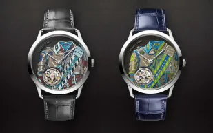 تحفة زمنيّة جديدة تدق ناقوس الفخامة: Slim d’Hermès Neo Brandebourgs من هيرميس