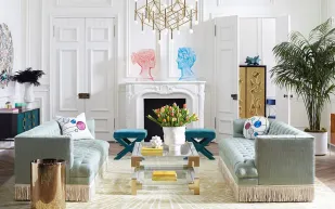 ديكور الخريف الفاخر: رحلة بين الرخام والمعدن اللامع