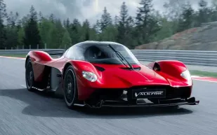 ماعز في سيارة أستون مارتن فالكيري بقيمة 3 ملايين دولار (فيديو)